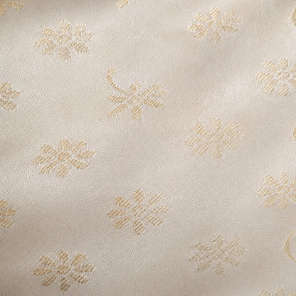 Ivory Blossom Jacquard Kurta