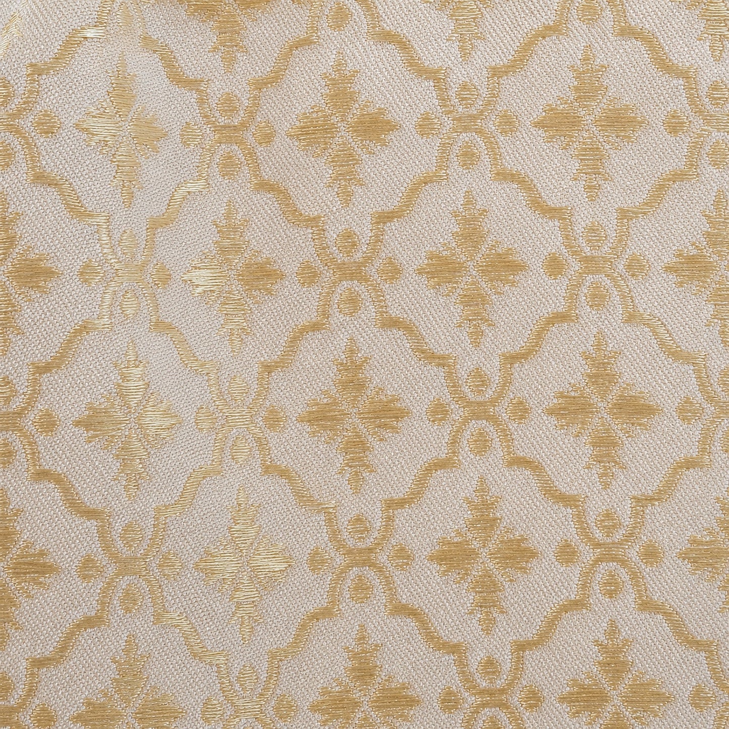 Cream Royal Lattice Jacquard Kurta