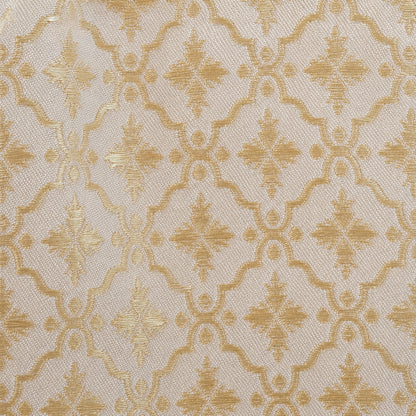 Cream Royal Lattice Jacquard Kurta