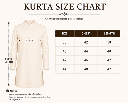 Embossed Kurta