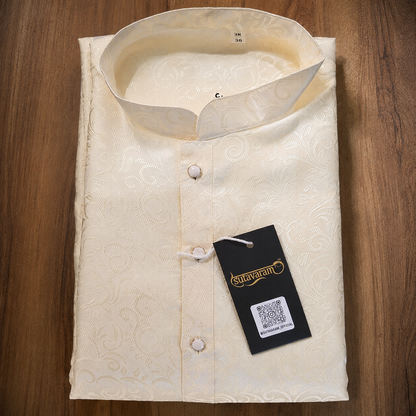 Regal Paisley Jacquard Kurta