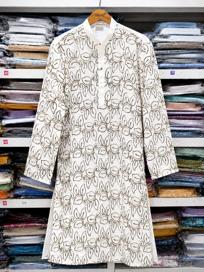 Embossed Kurta