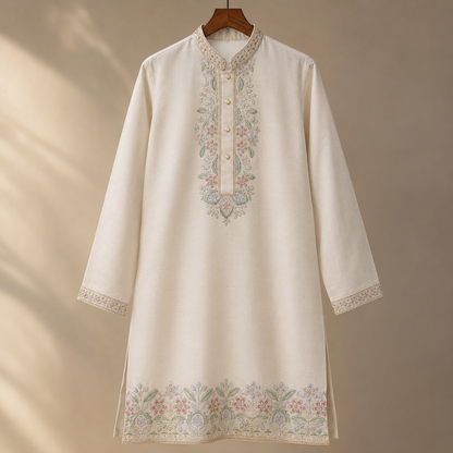 Garden Embroidered Kurta