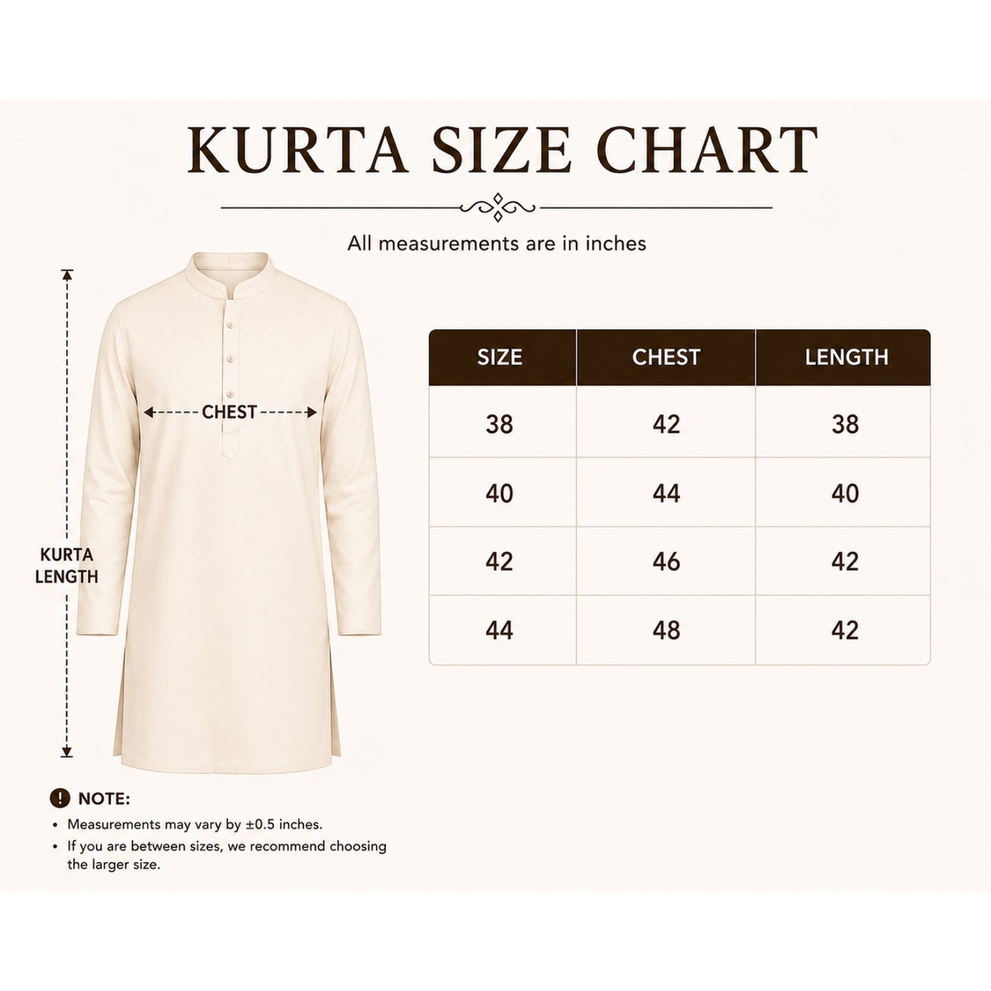 Embossed Kurta