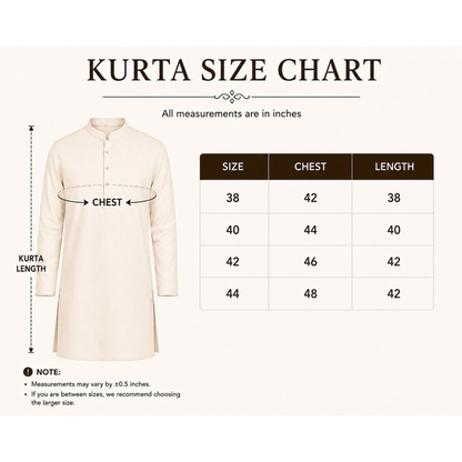 Embossed Kurta